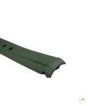 Gumowy pasek do zegarka z zakrzywionym końcem – GREEN (zielony)