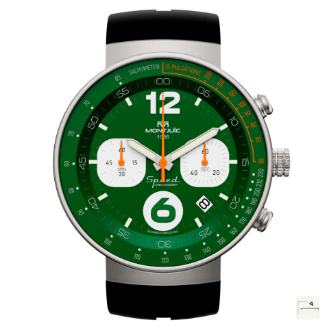 MONTJUIC: Speed Chrono British Green SS