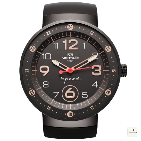 MONTJUIC: Speed Elegance Bronze PVD