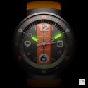 MONTJUIC: Speed Sport Orange Racing Stripes PVD